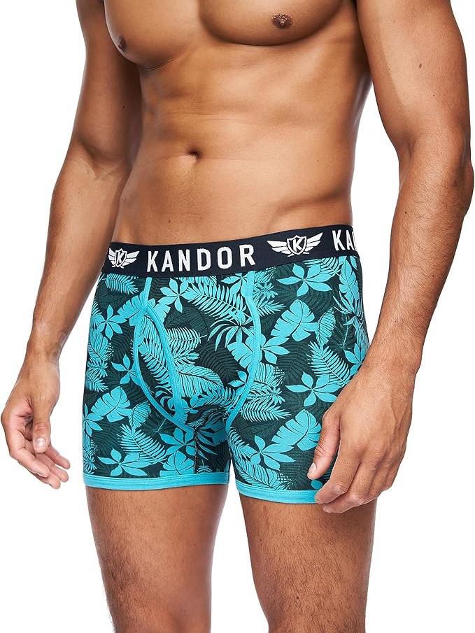 Men's Florid Boxers 7pk Turquoise