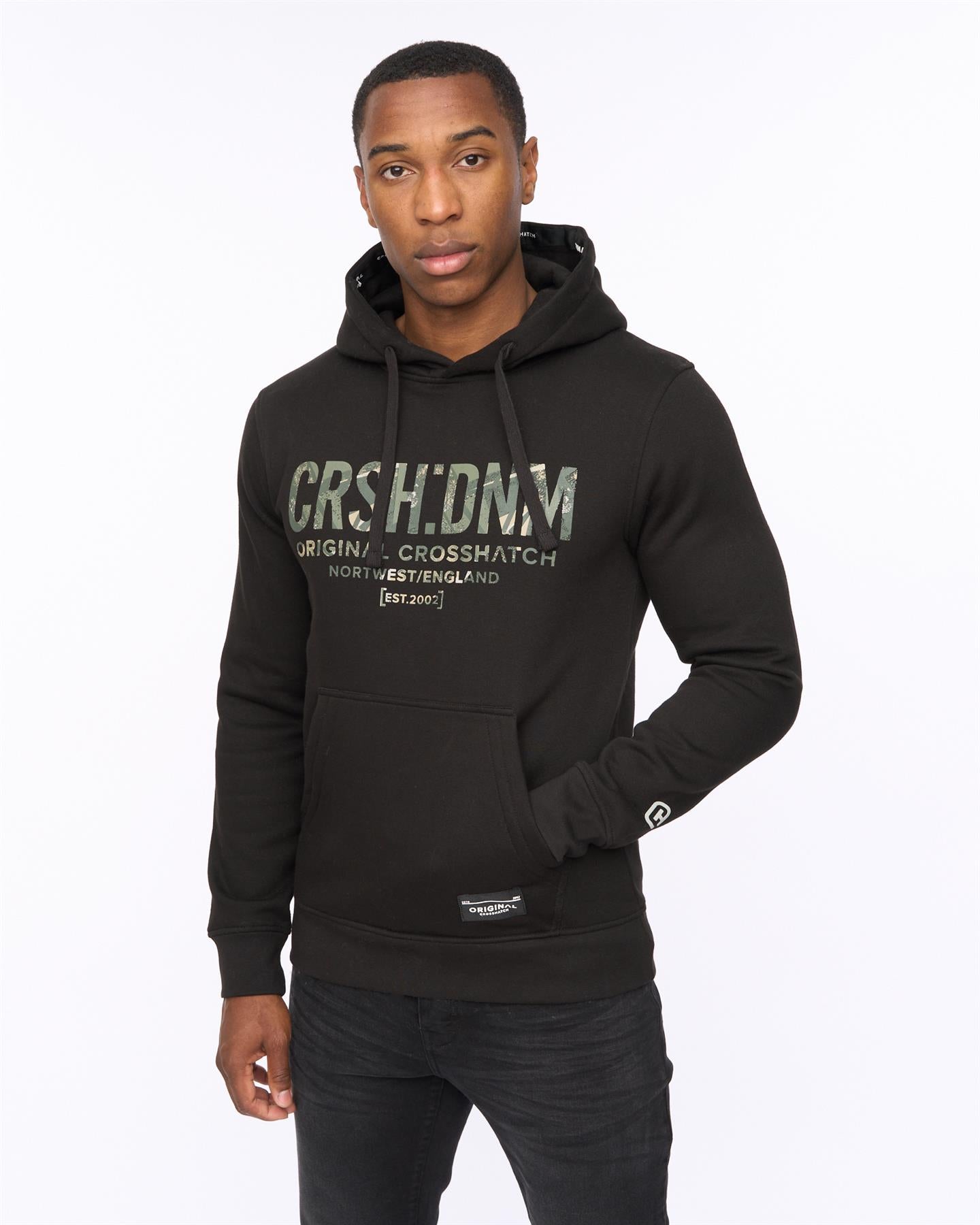 Mens Campbox Hoodie Black