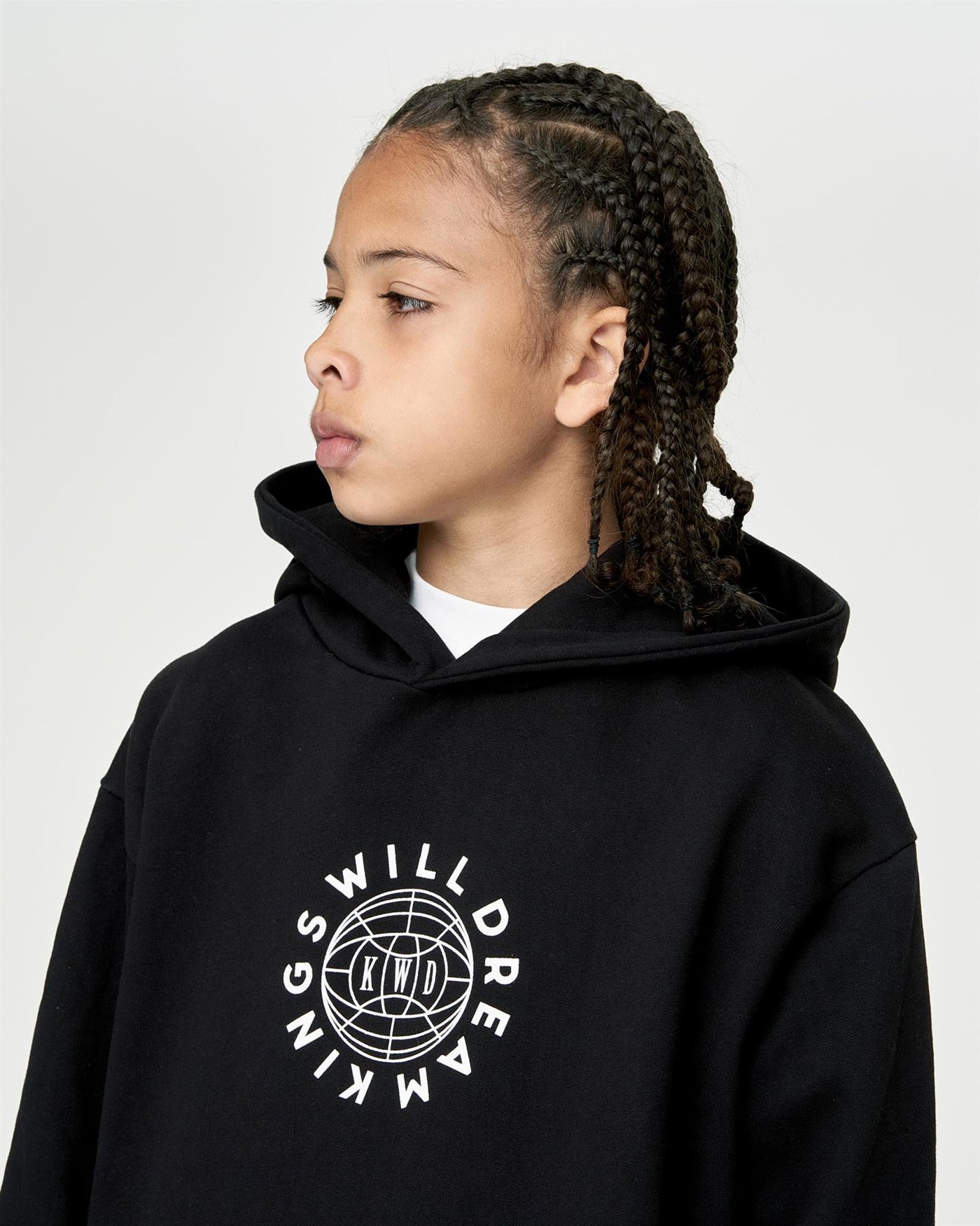Kids Boys Studio Globalise Hoodie Black