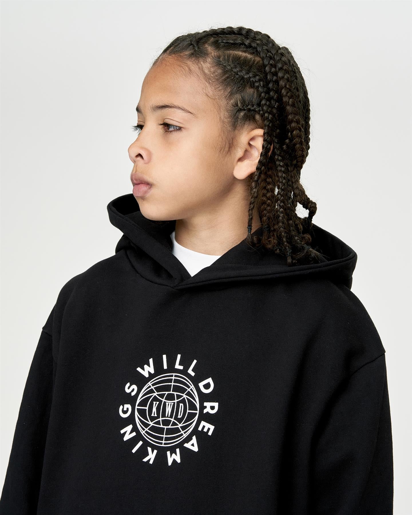 Kids Boys Studio Globalise Hoodie Black