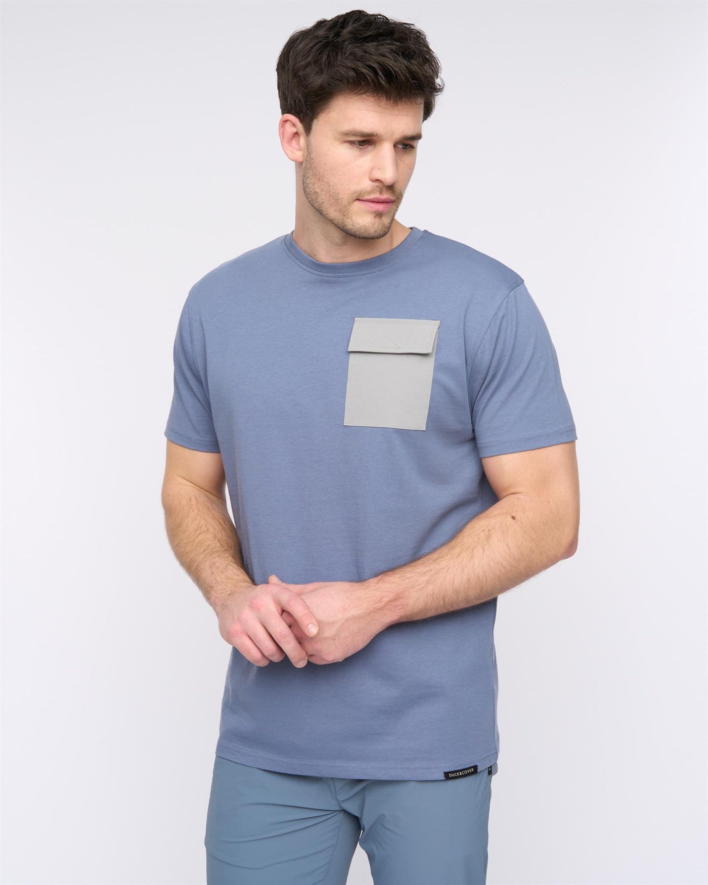 Mens Limatar T-Shirt Light Denim