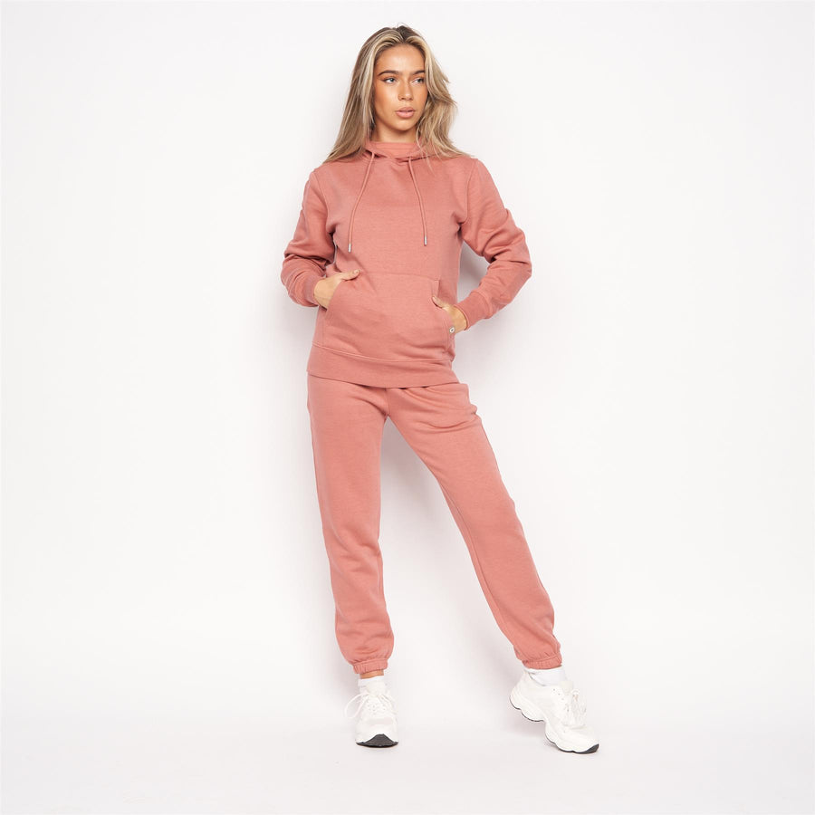 Womens Cremmoore Hoodie Dark Pink