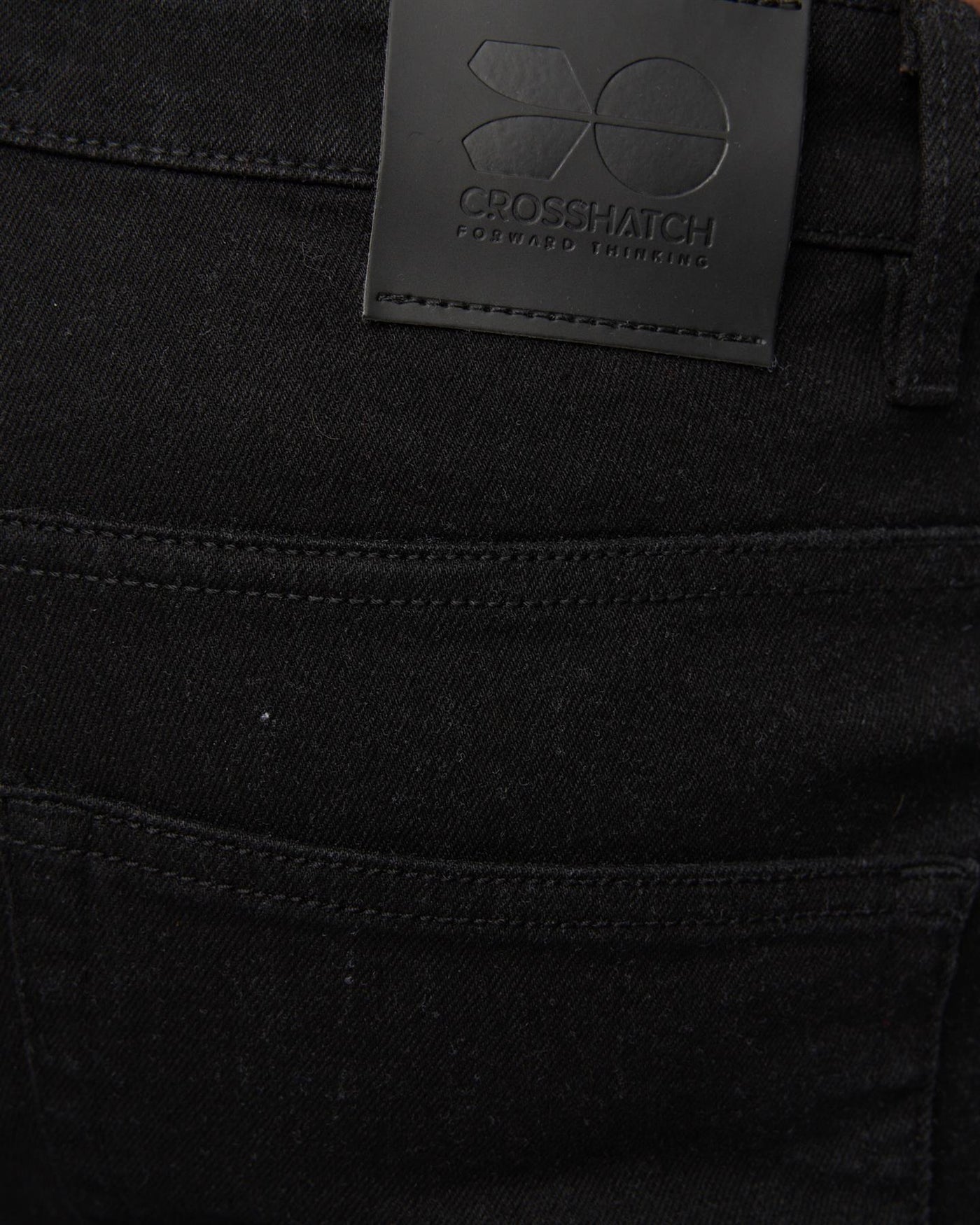 Mens Draker Straight Fit Jeans Black