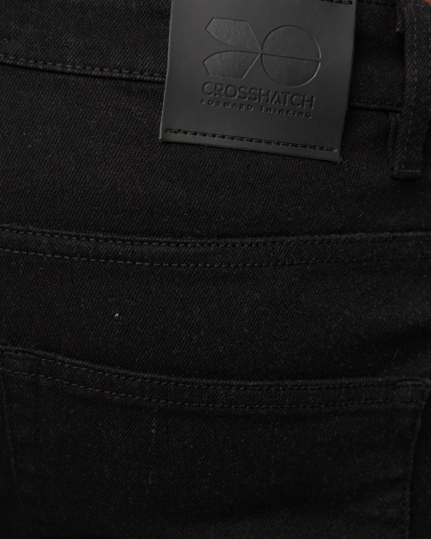 Mens Draker Straight Fit Jeans Black