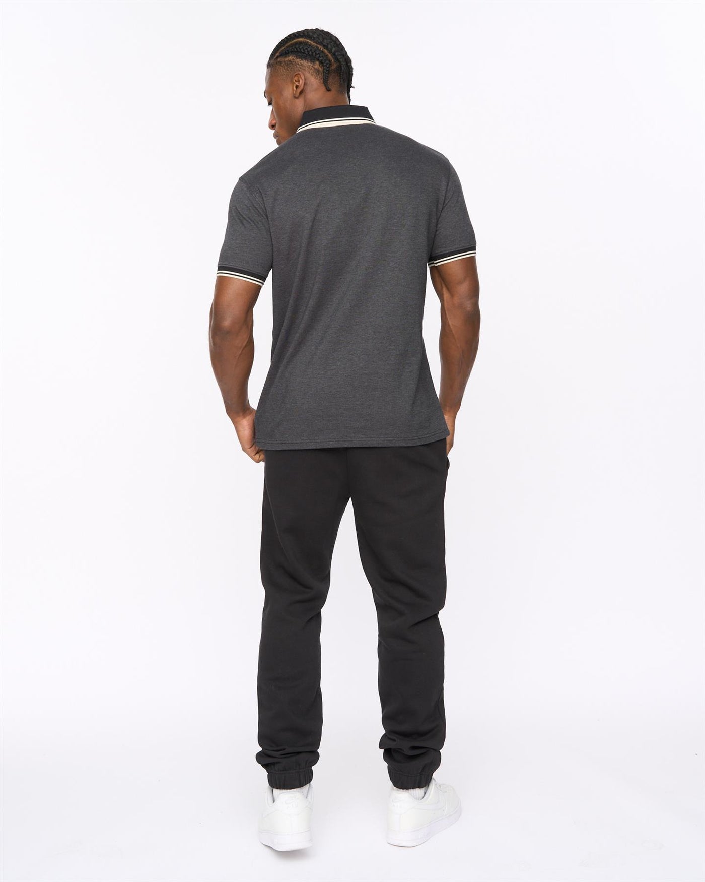 Mens Preece Polo Black