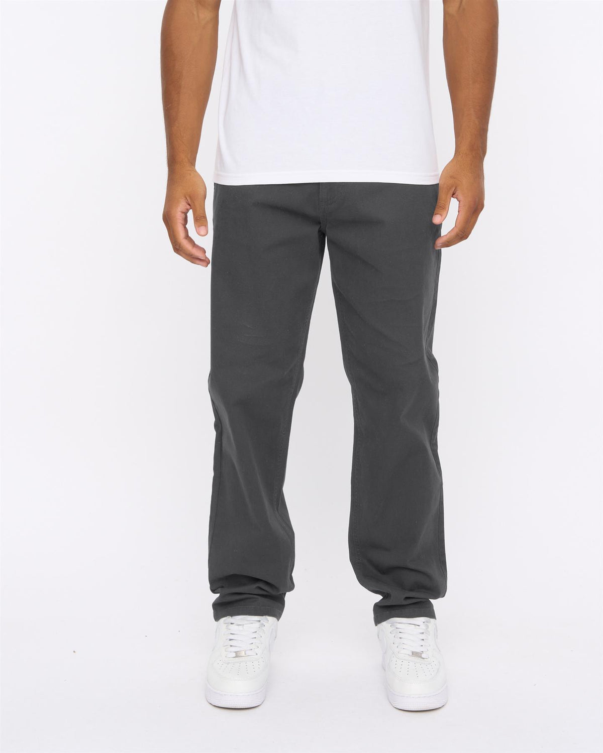Mens Chalford Baggy Chinos Anthracite