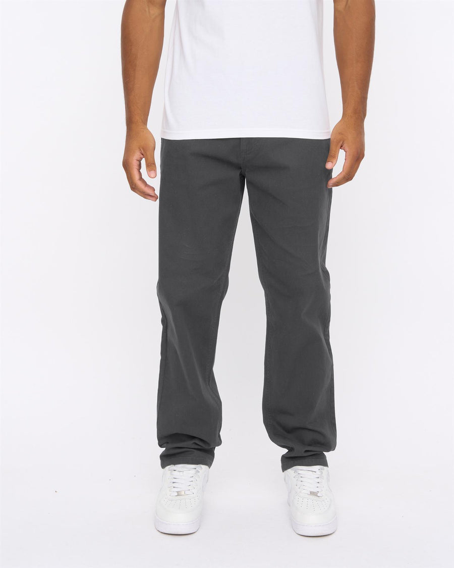 Mens Chalford Baggy Chinos Anthracite