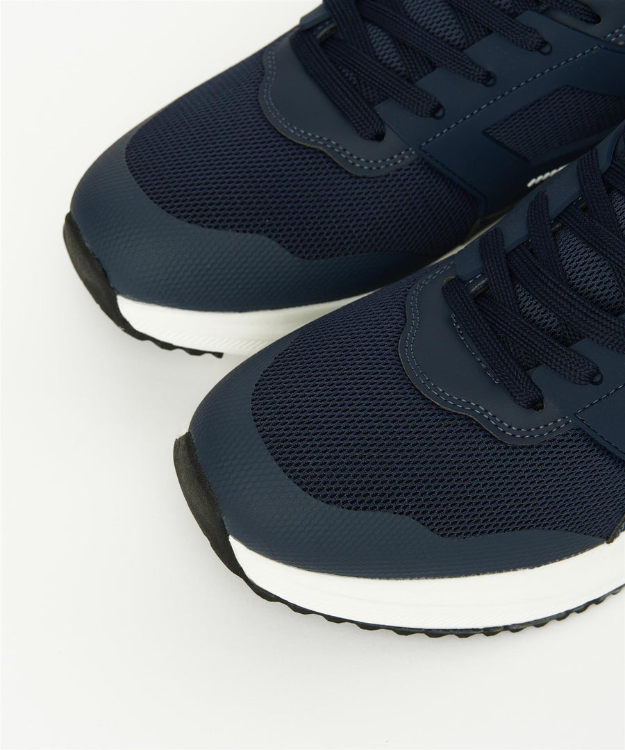 Mens Holywell Flyknit Trainers Navy/White