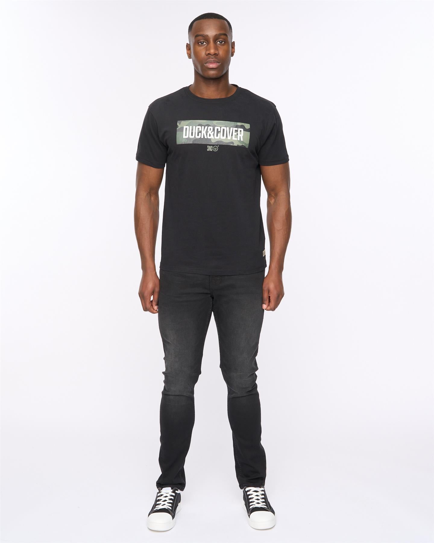 Mens Camotrax T-Shirt Black