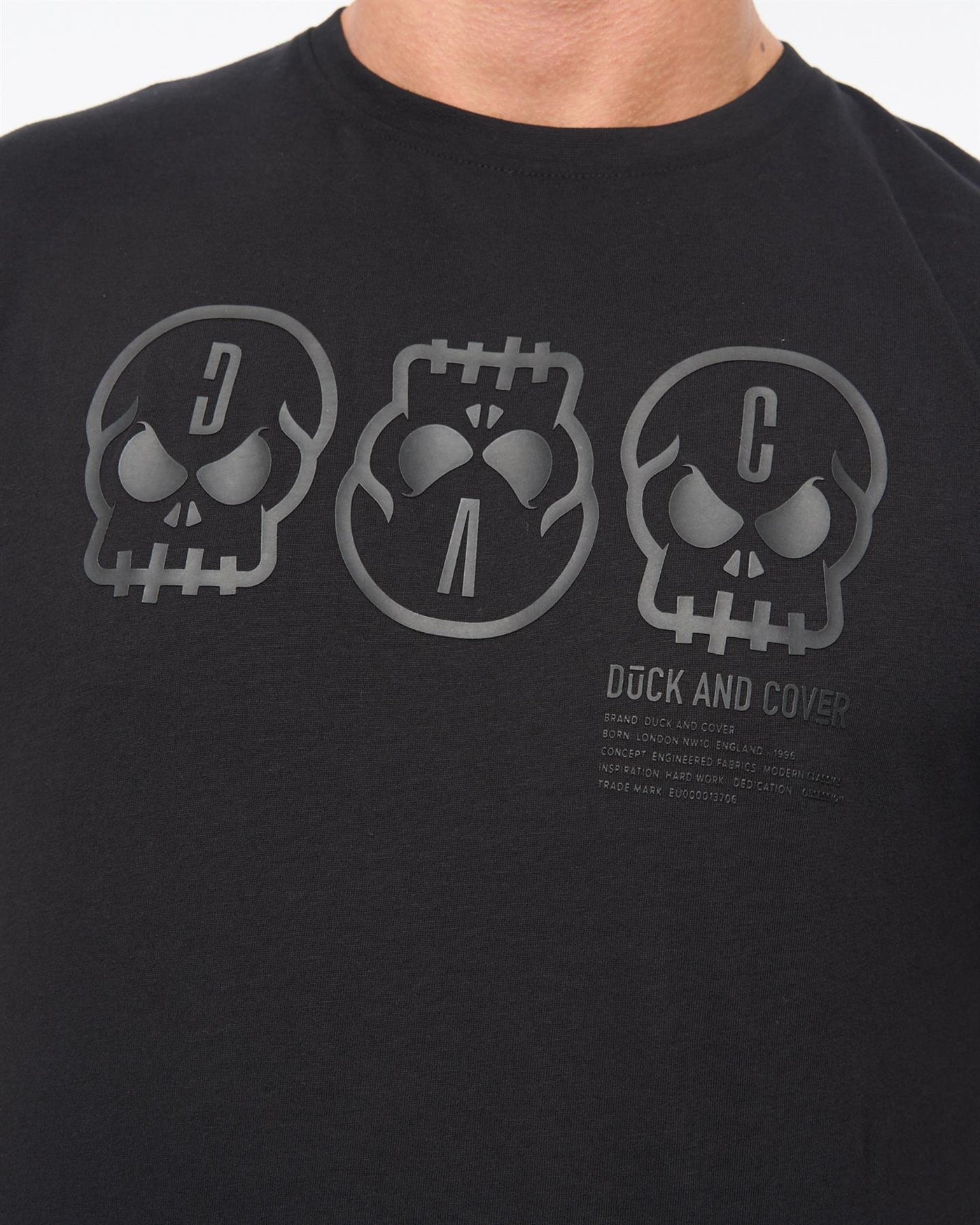 Mens Deltamans T-Shirt Black