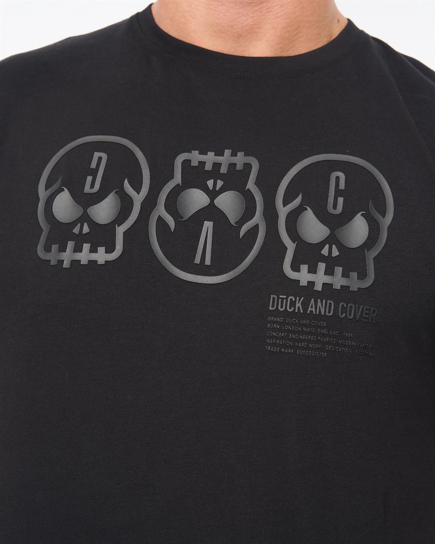 Mens Deltamans T-Shirt Black