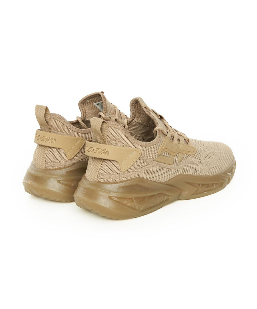 Mens Nantycaws Trainers Stone