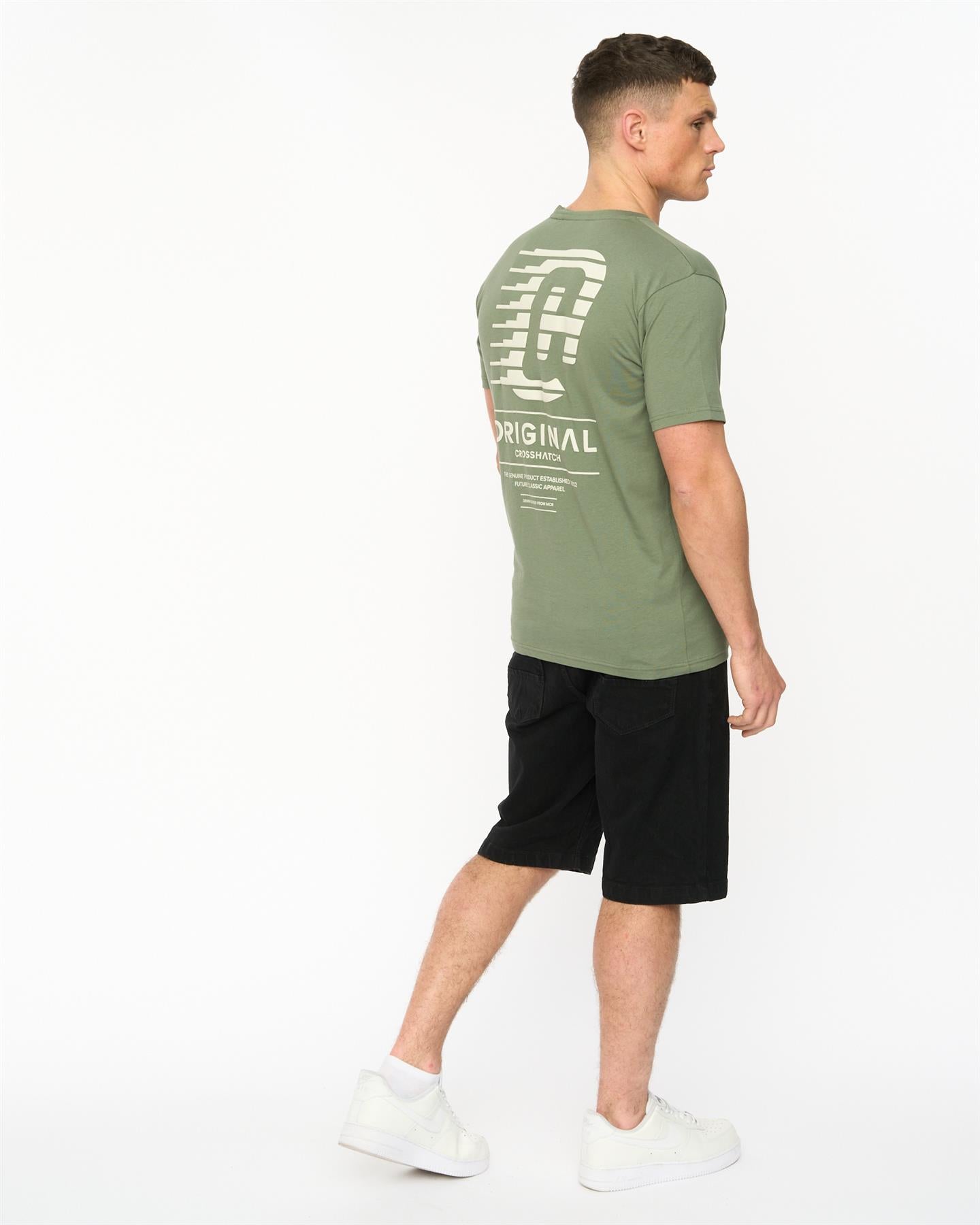 Mens Morville T-Shirt Olive