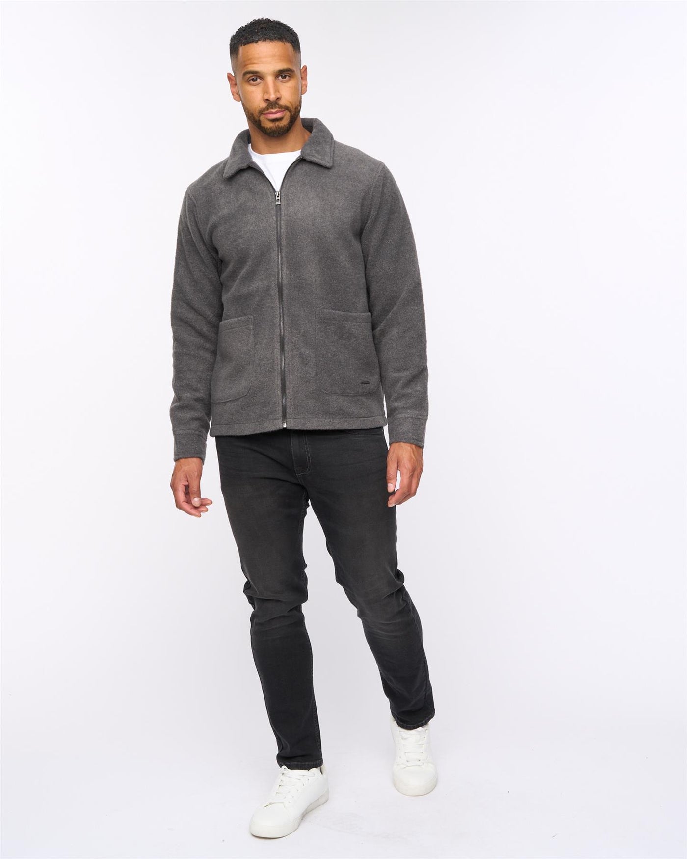 Mayford Overshirt Charcoal