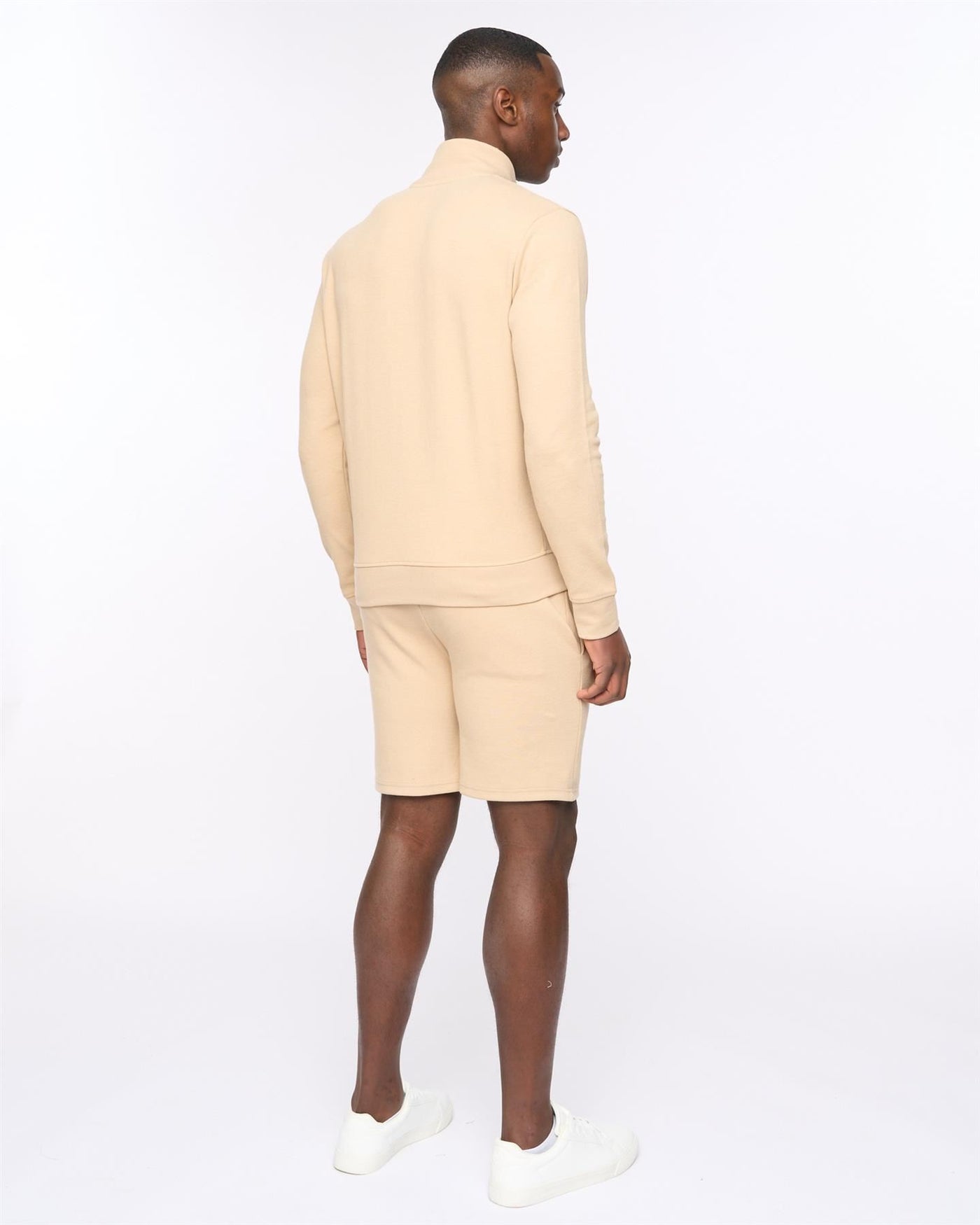 Mens Hannings Zip Thru Stone