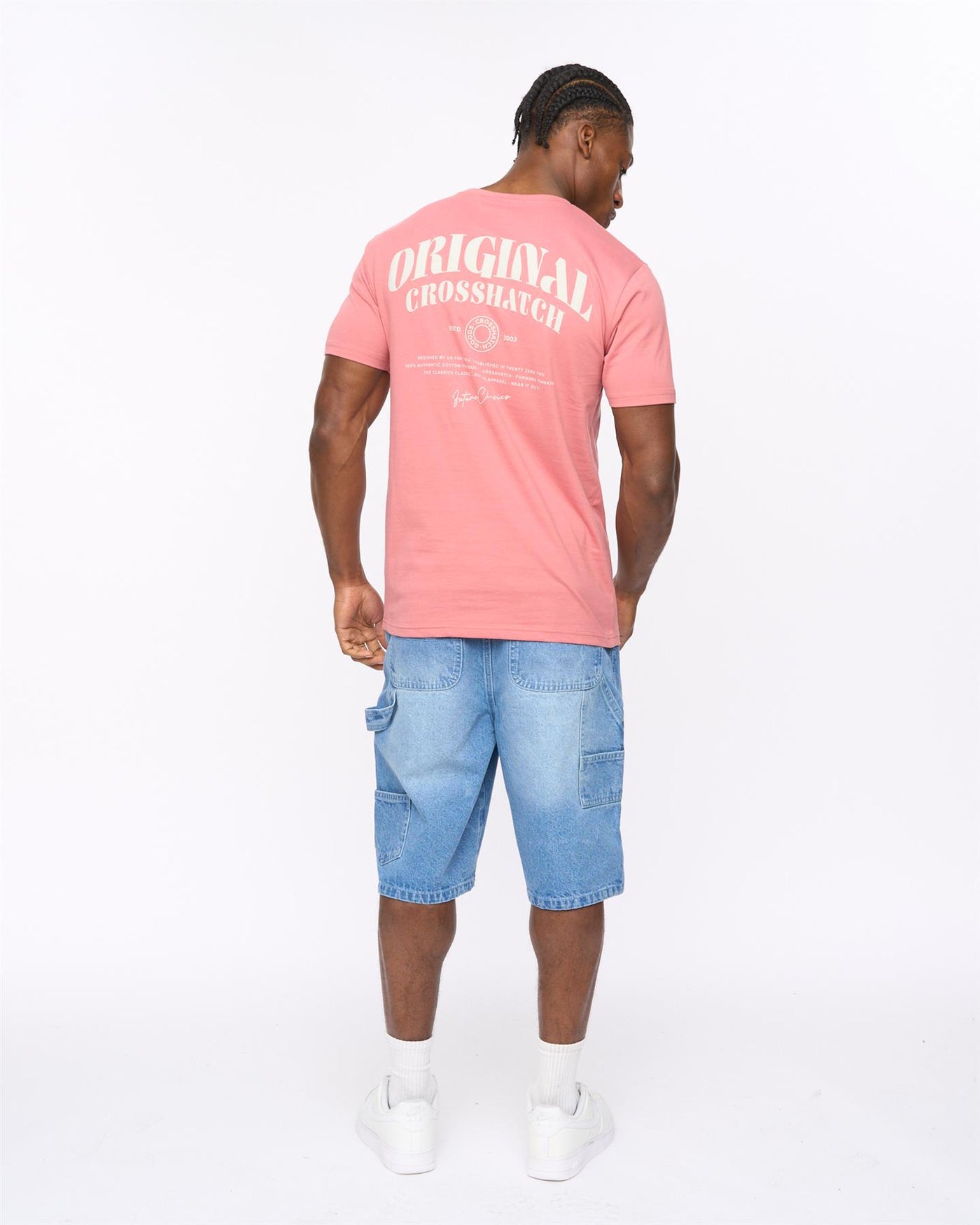 Mens Labstock T-Shirt Pink