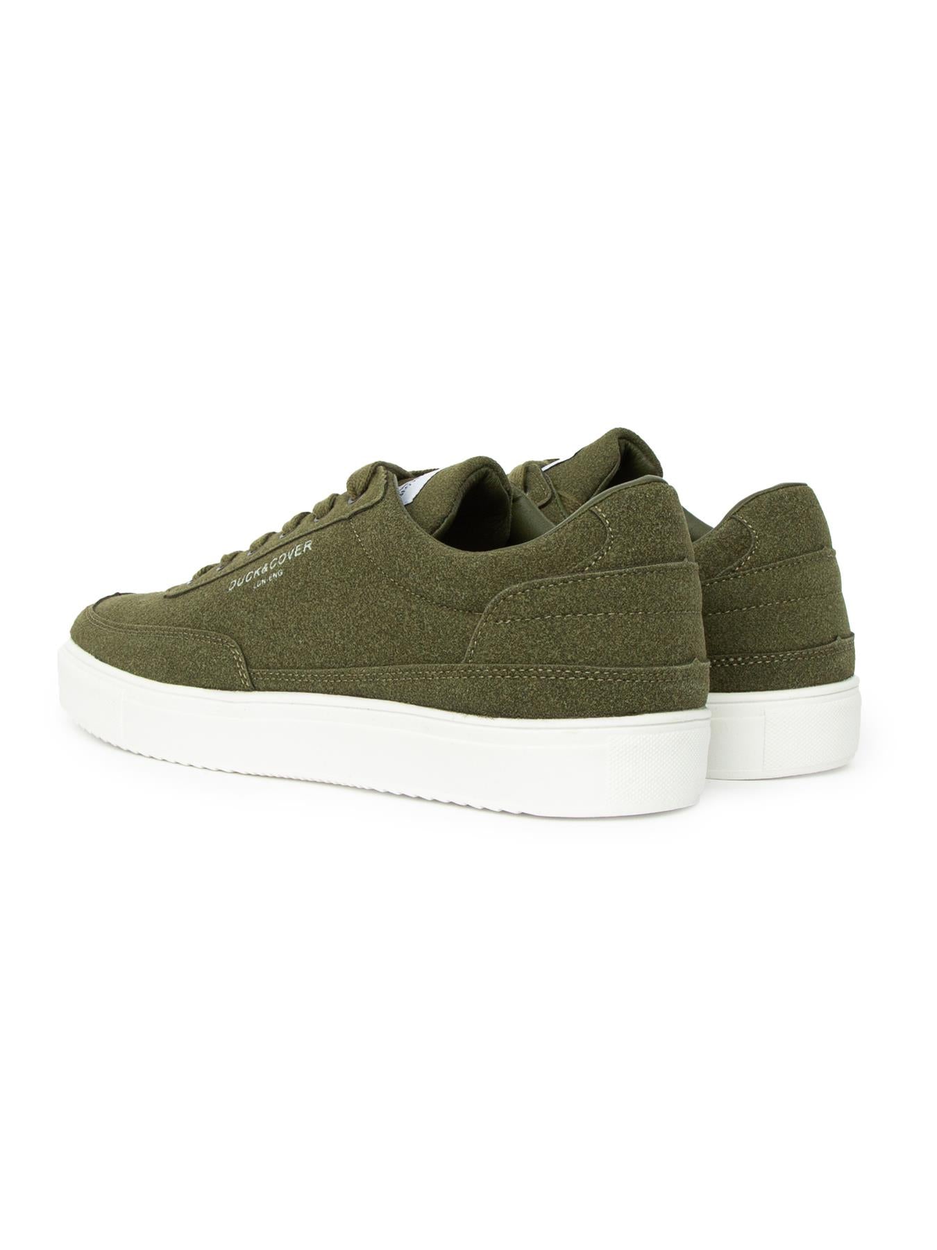 Mens Simbine Trainers Khaki