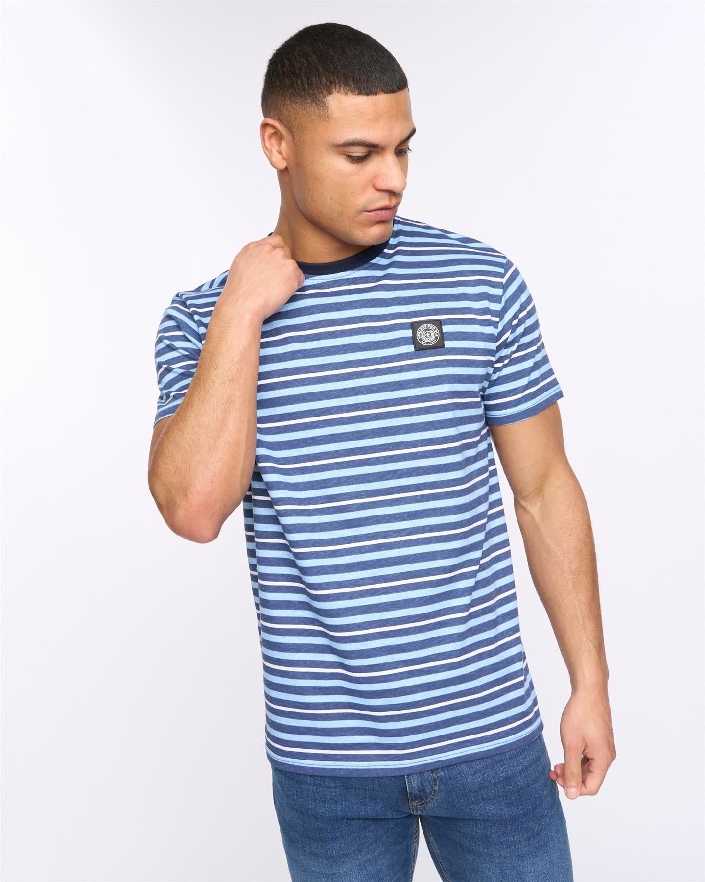 Mens Henfeed T-Shirt Navy