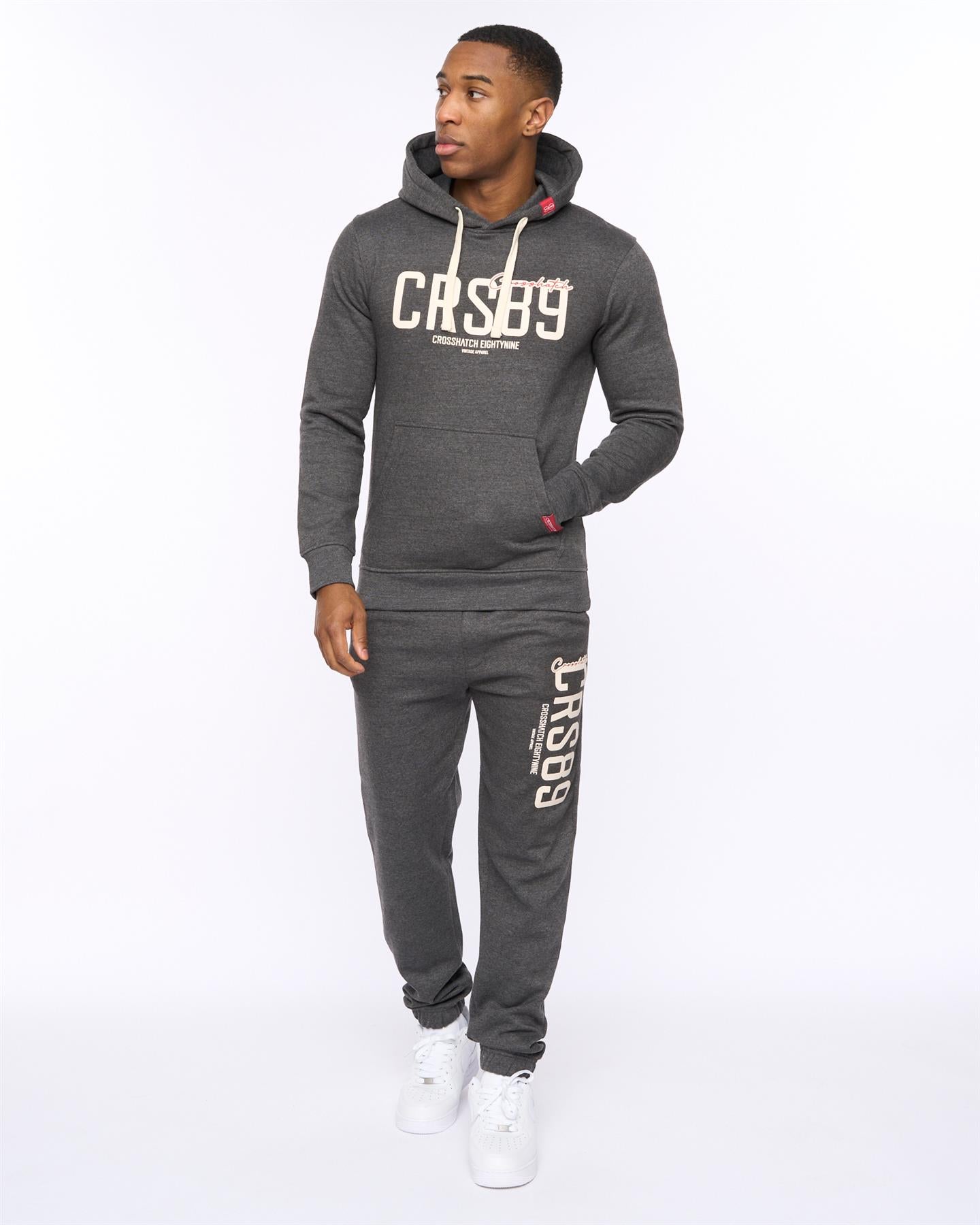 Mens Ellsworth Hoodie Charcoal Marl