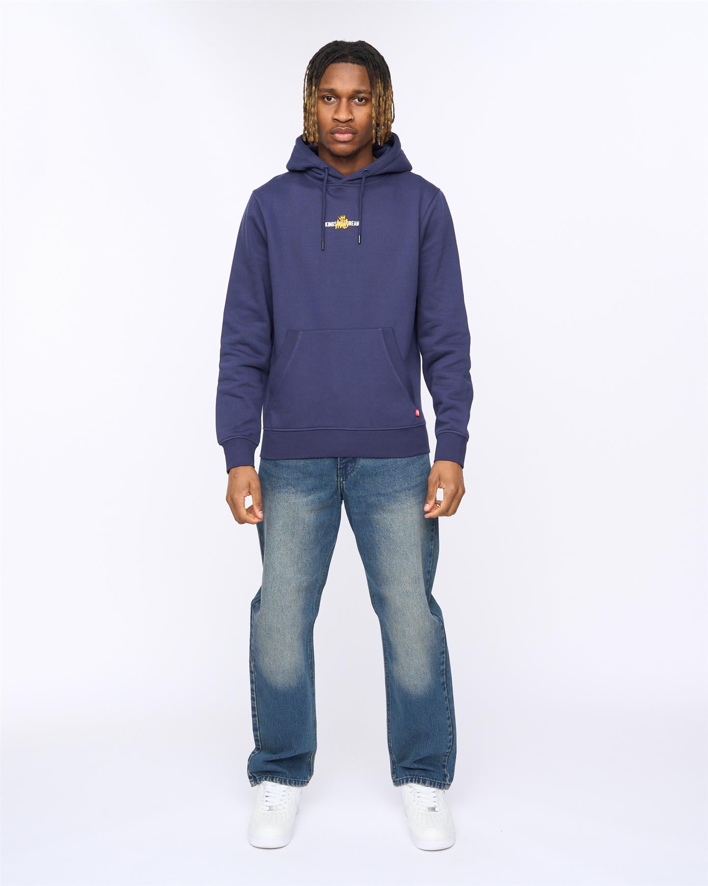 Mens Built Hoodie Navy