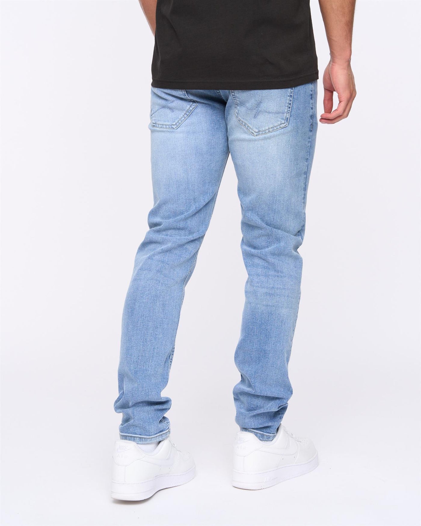 Mens Mayhen Slim Fit Jeans Light Wash