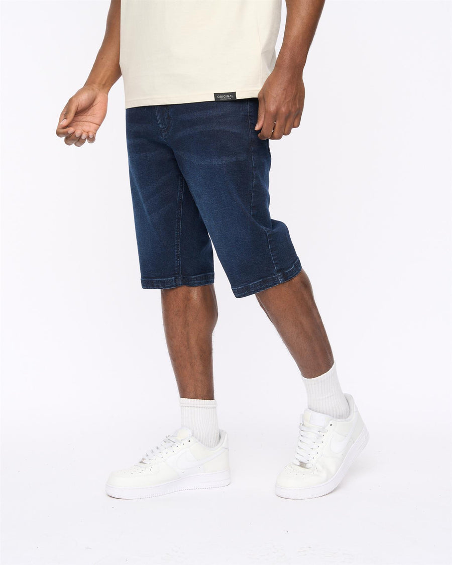 Mens Hammersmith Denim Shorts Dark Wash