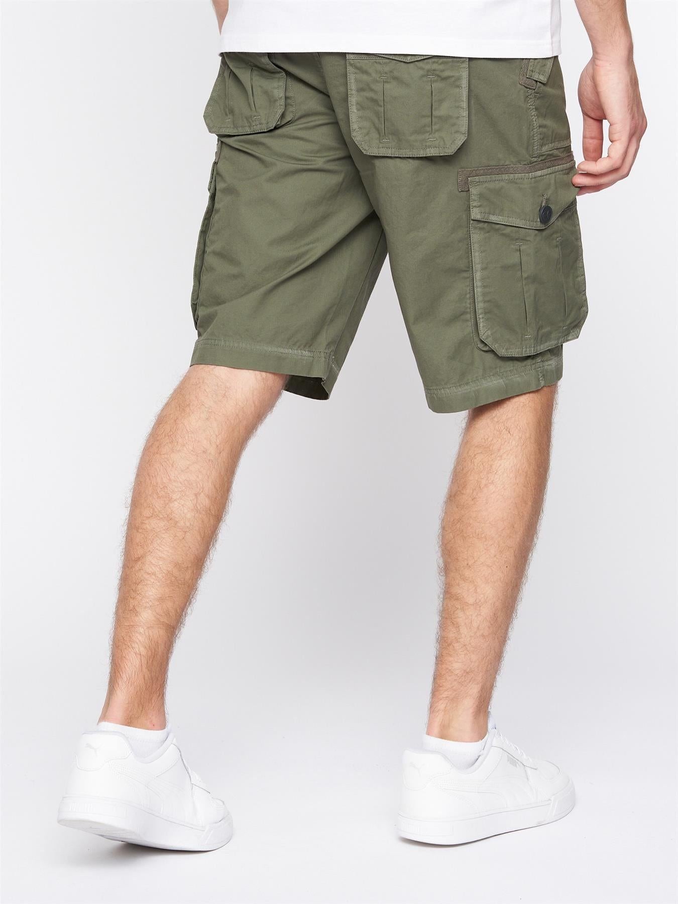 Kyron Cargo Shorts Olive