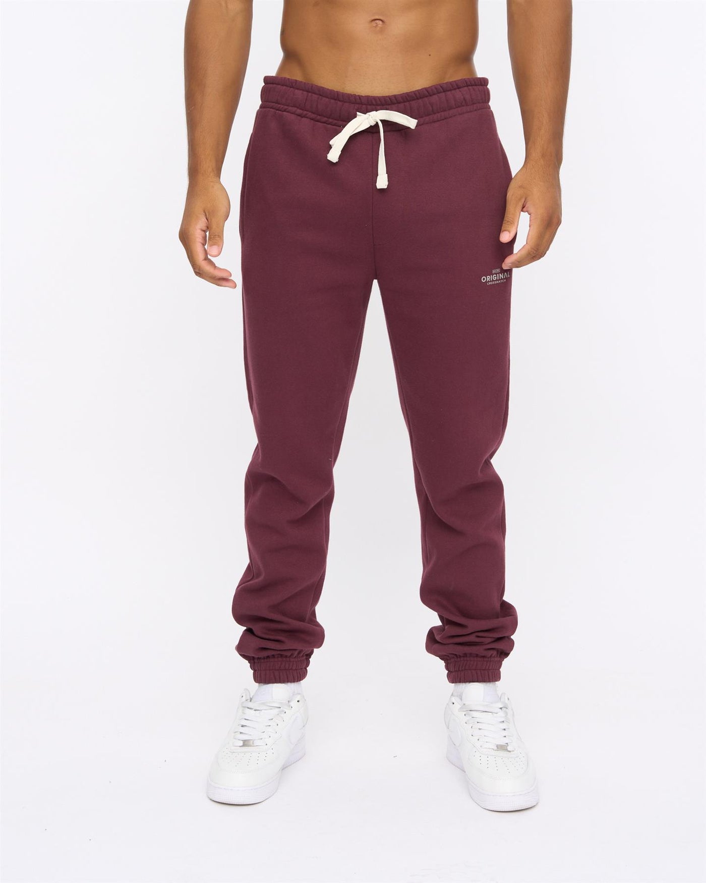 Mens Mappedout Joggers Raisin