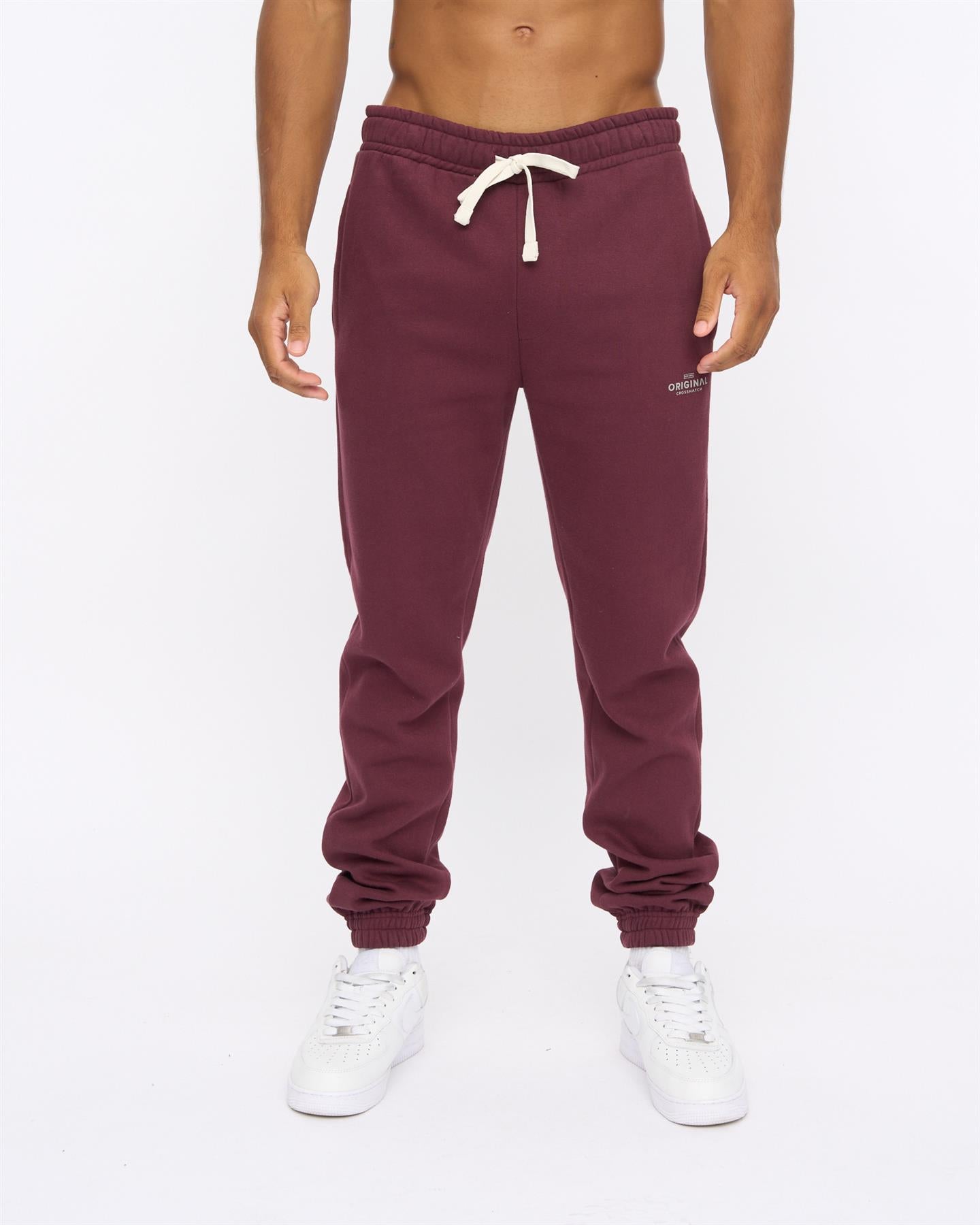 Mens Mappedout Joggers Raisin