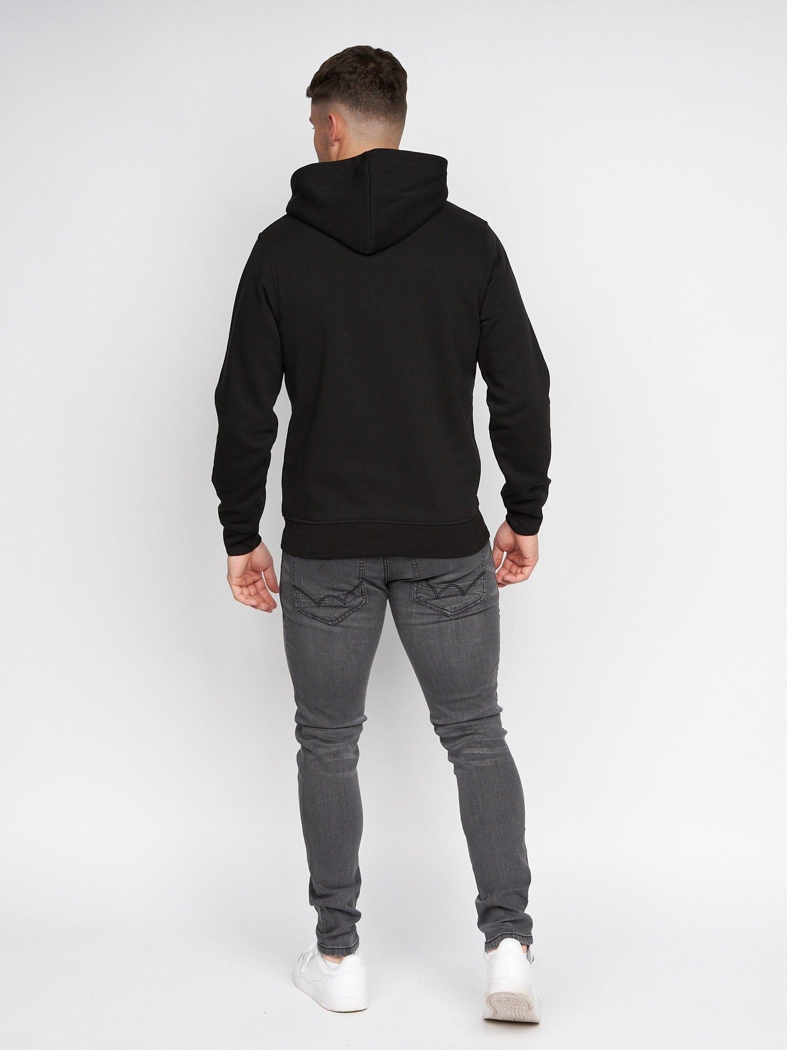 Mens Pecklar Hoodie Black