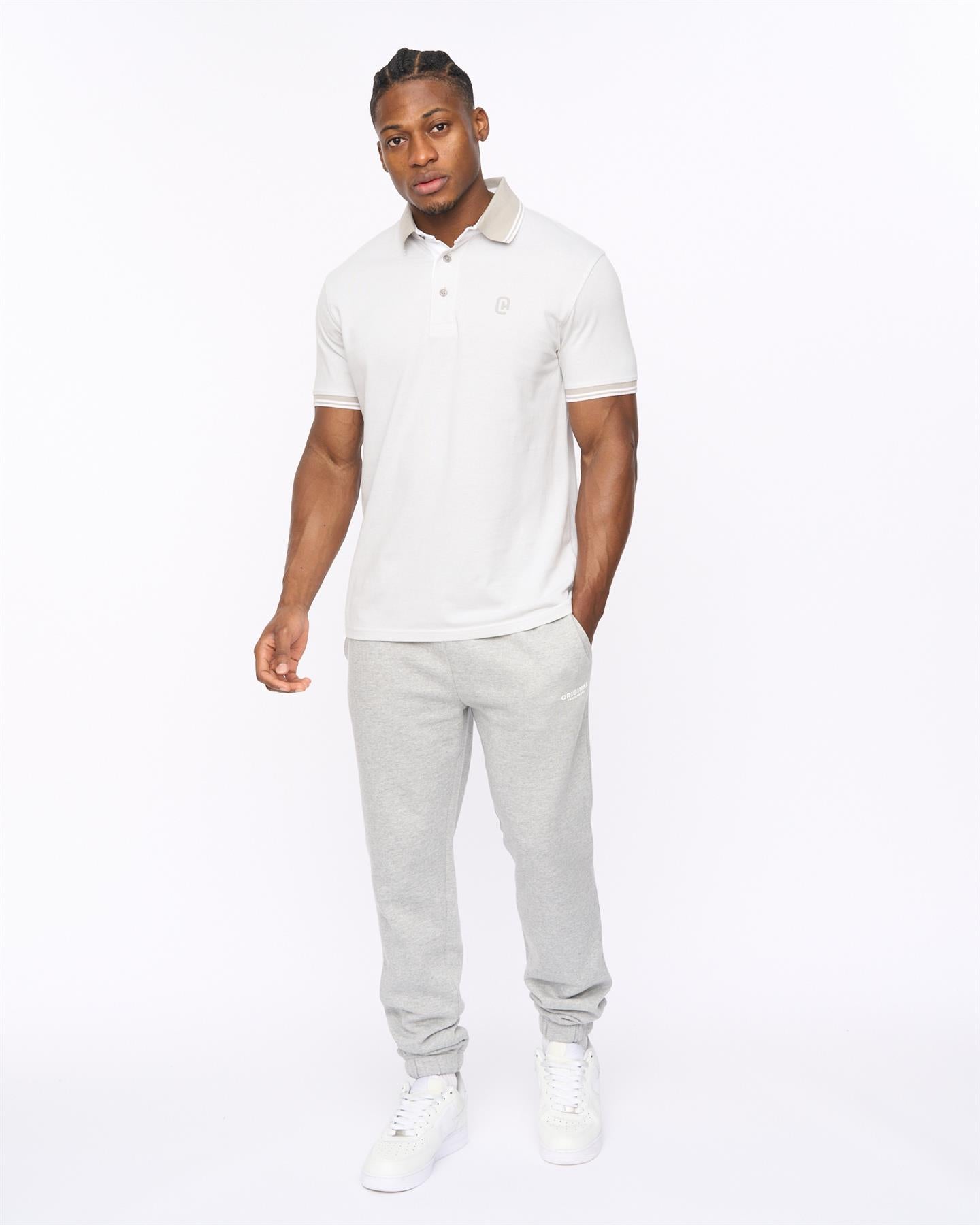 Mens Preece Polo White