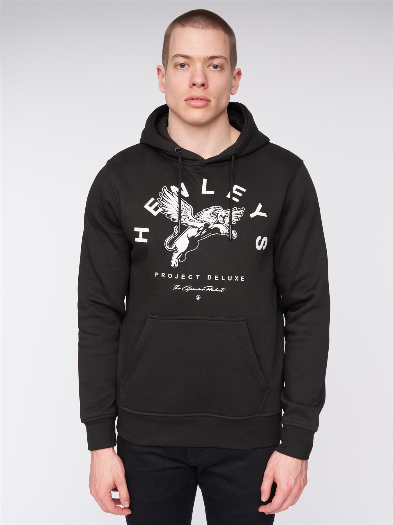 Mens Colhen Hoodie Black