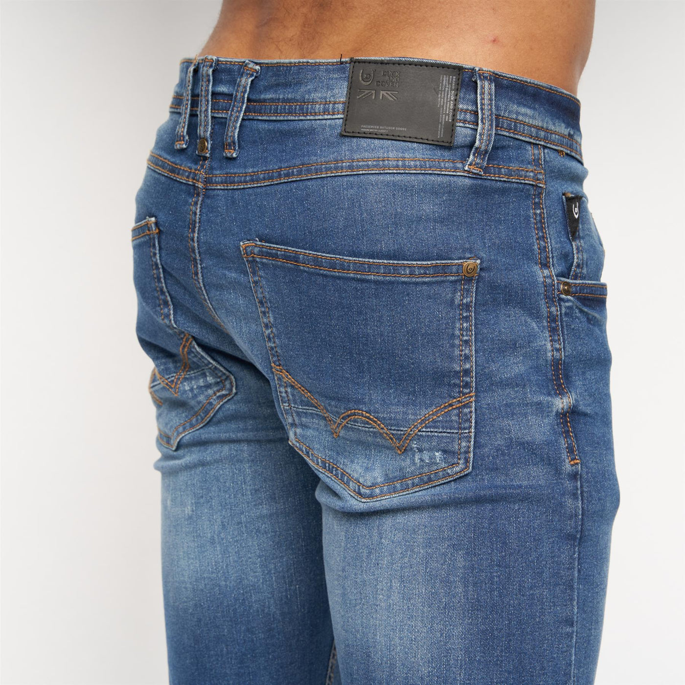 Tranfold Slim Fit Jeans Stone Wash