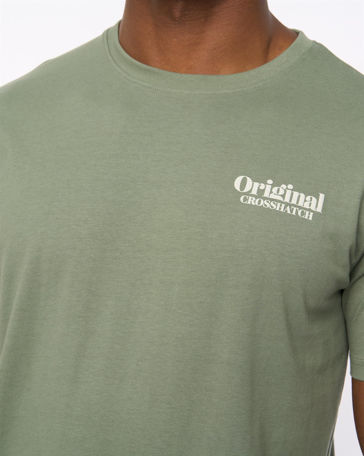 Mens Simtanks T-Shirt Olive