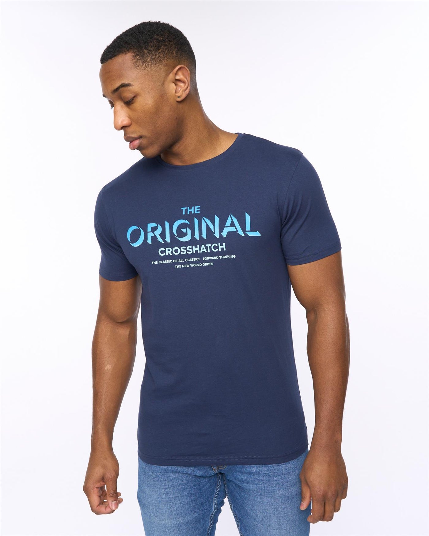 Mens Offaxis T-Shirt Navy