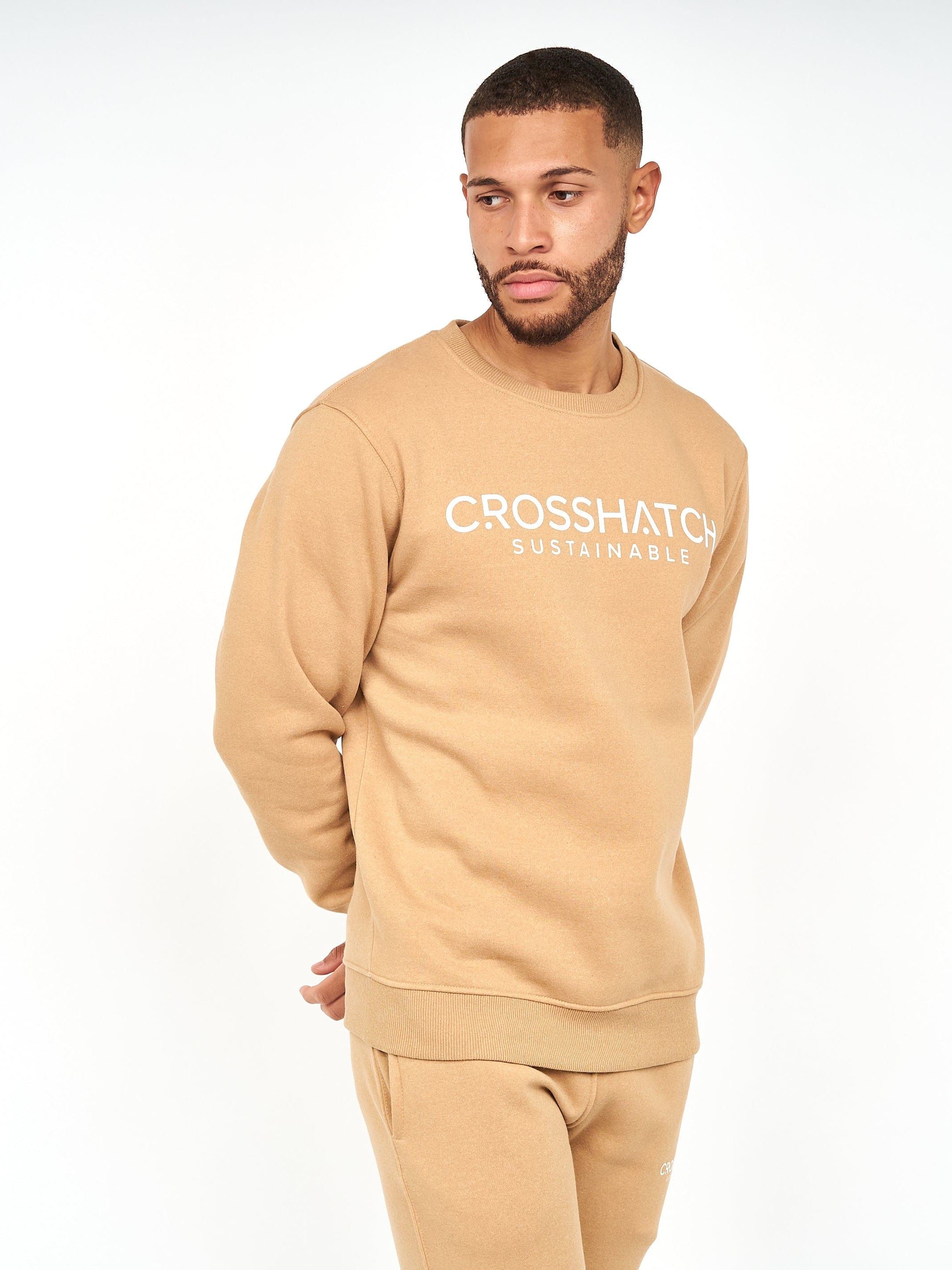 Mens Noma Crew Sweat/Jogger Set Linen