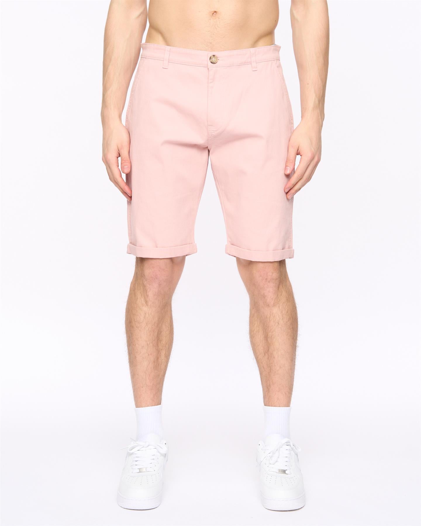 Sinwood Chino Shorts Soft Pink
