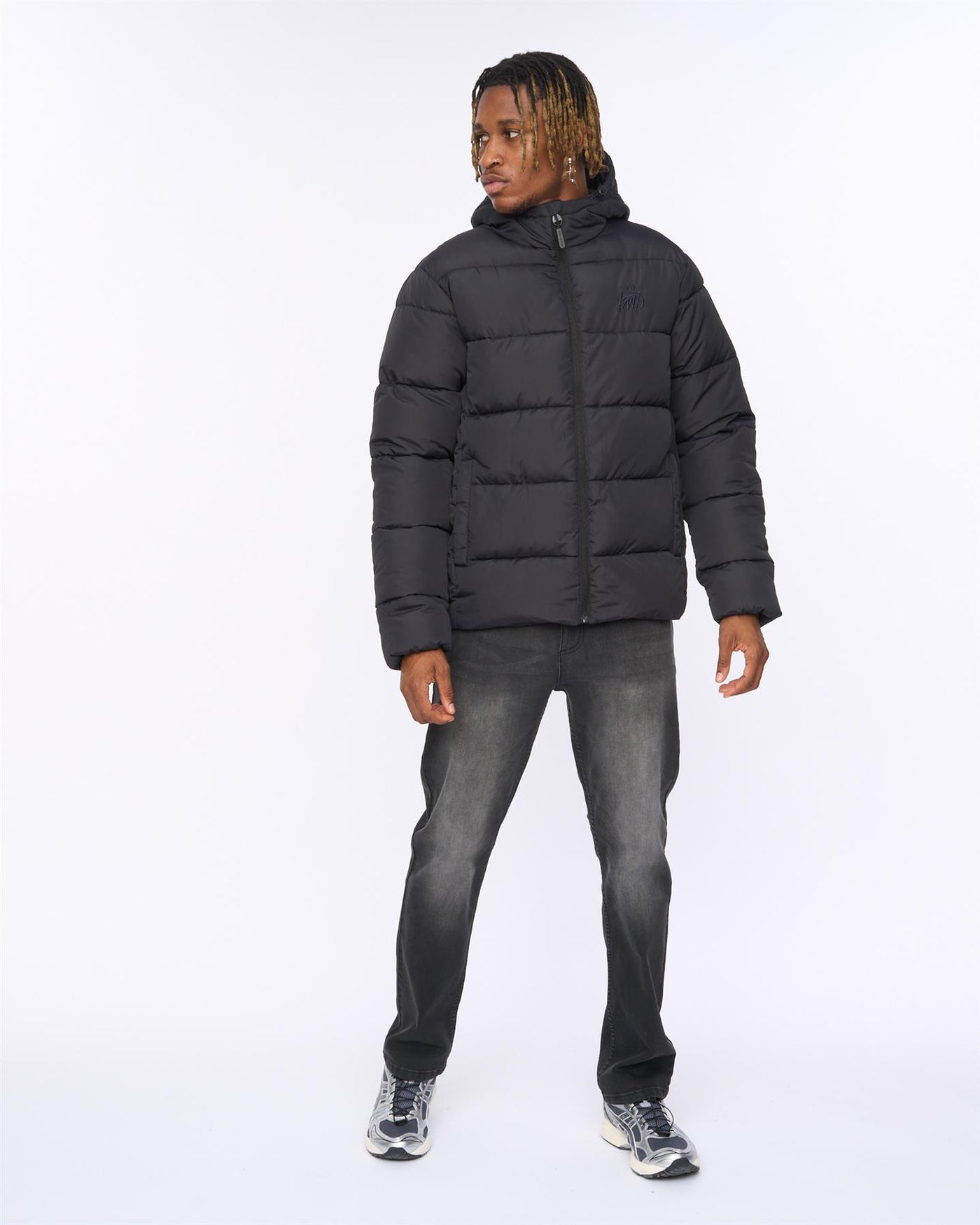 Mens Orlo Puffa Jacket Black