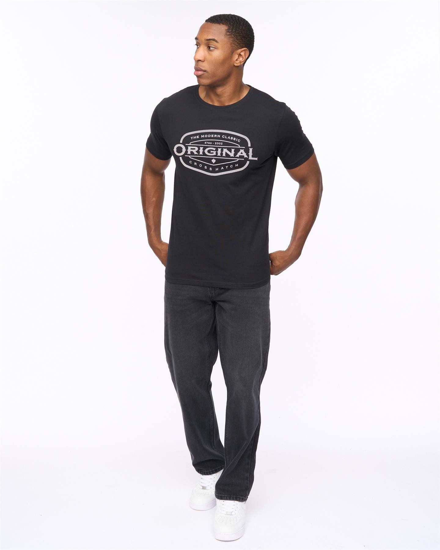 Mens Traptons T-Shirt Black