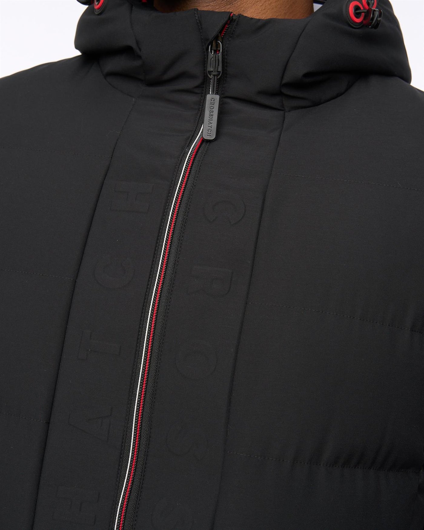 Mens Kampnew Embossed Jacket Black