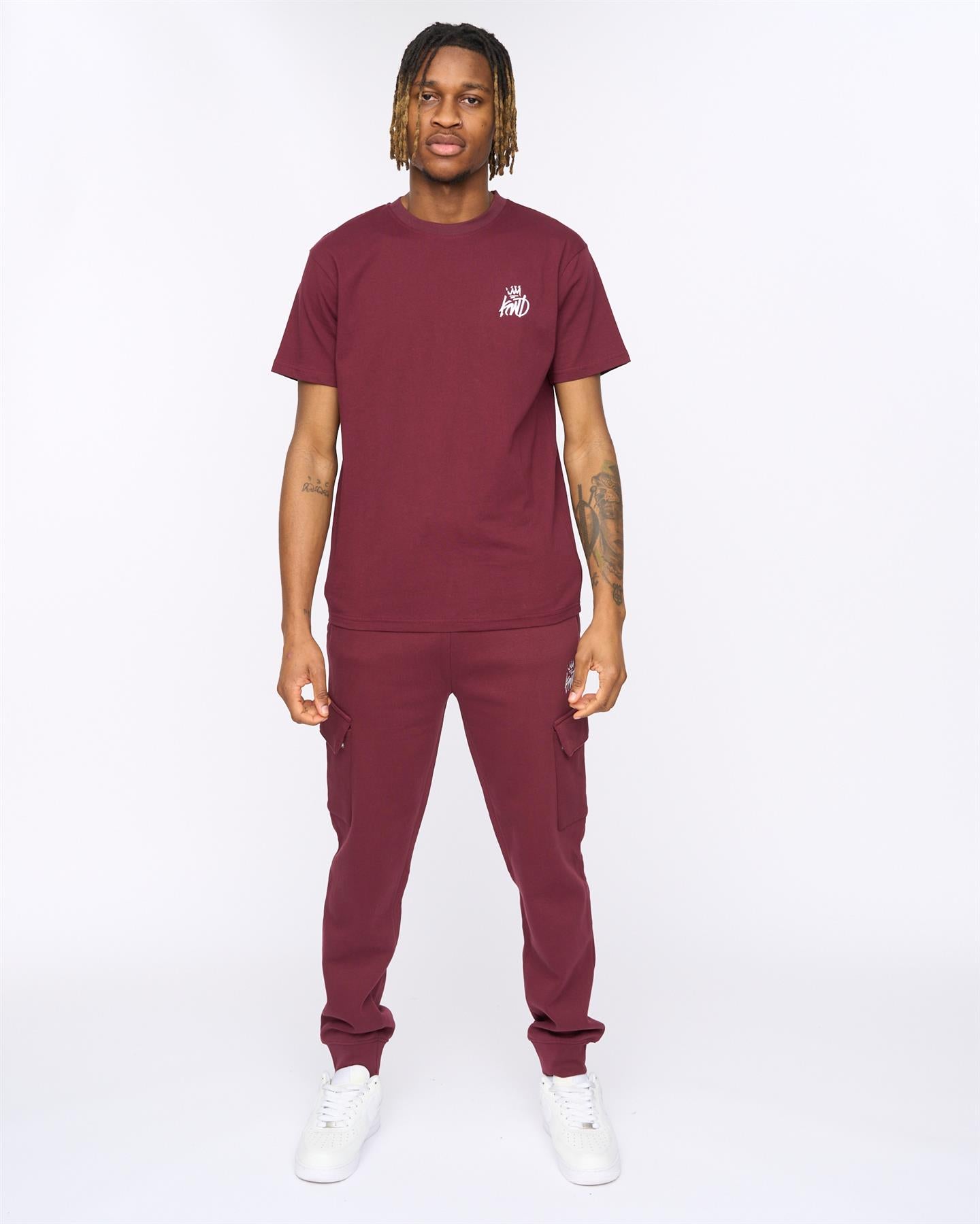 Mens Crosby T-Shirt Burgundy