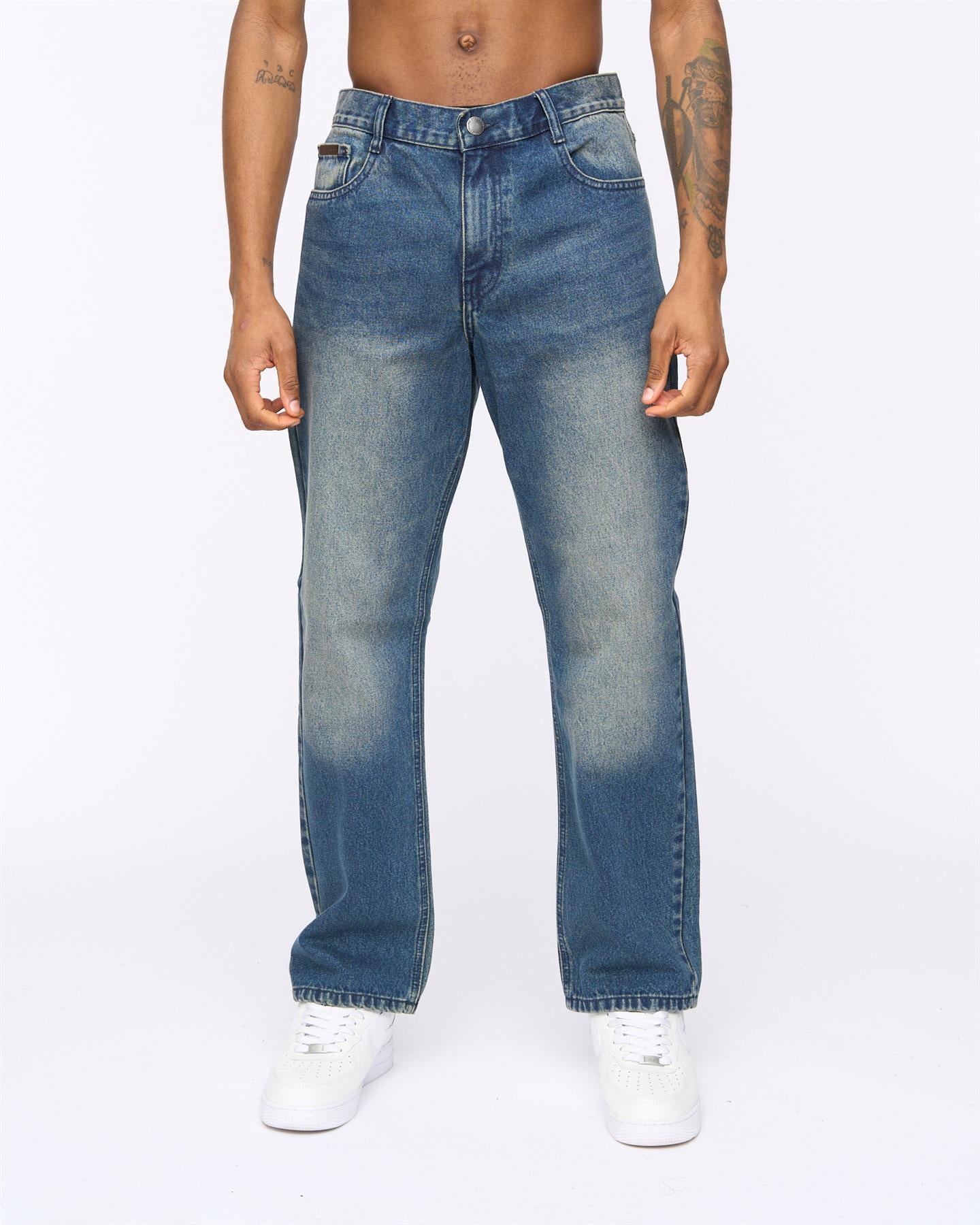 Mens Dubback Jeans Dark Wash