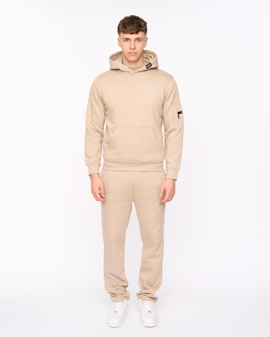 Mens Rayland Hoodie Stone