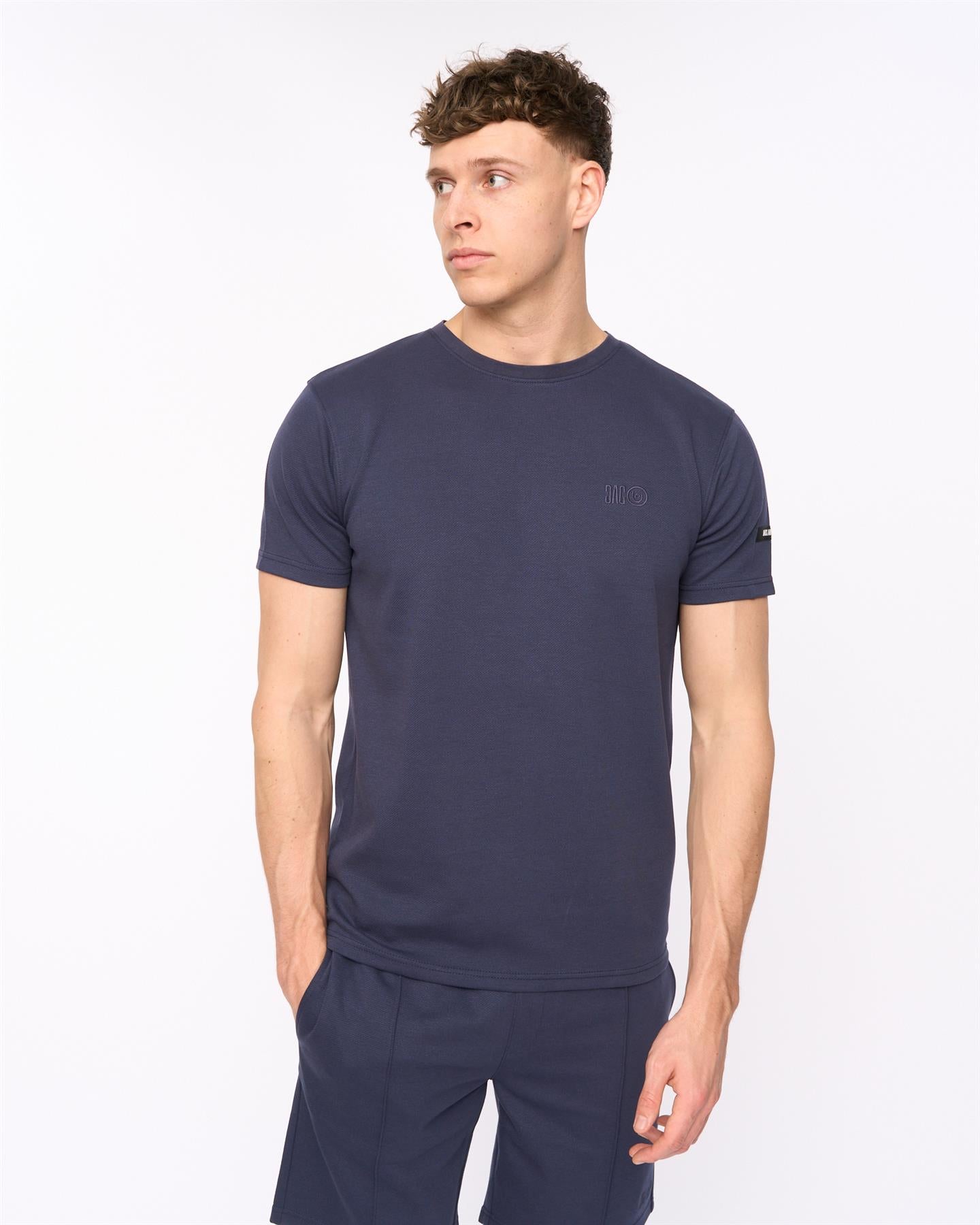 Mens Sherborn T-Shirt Denim Blue