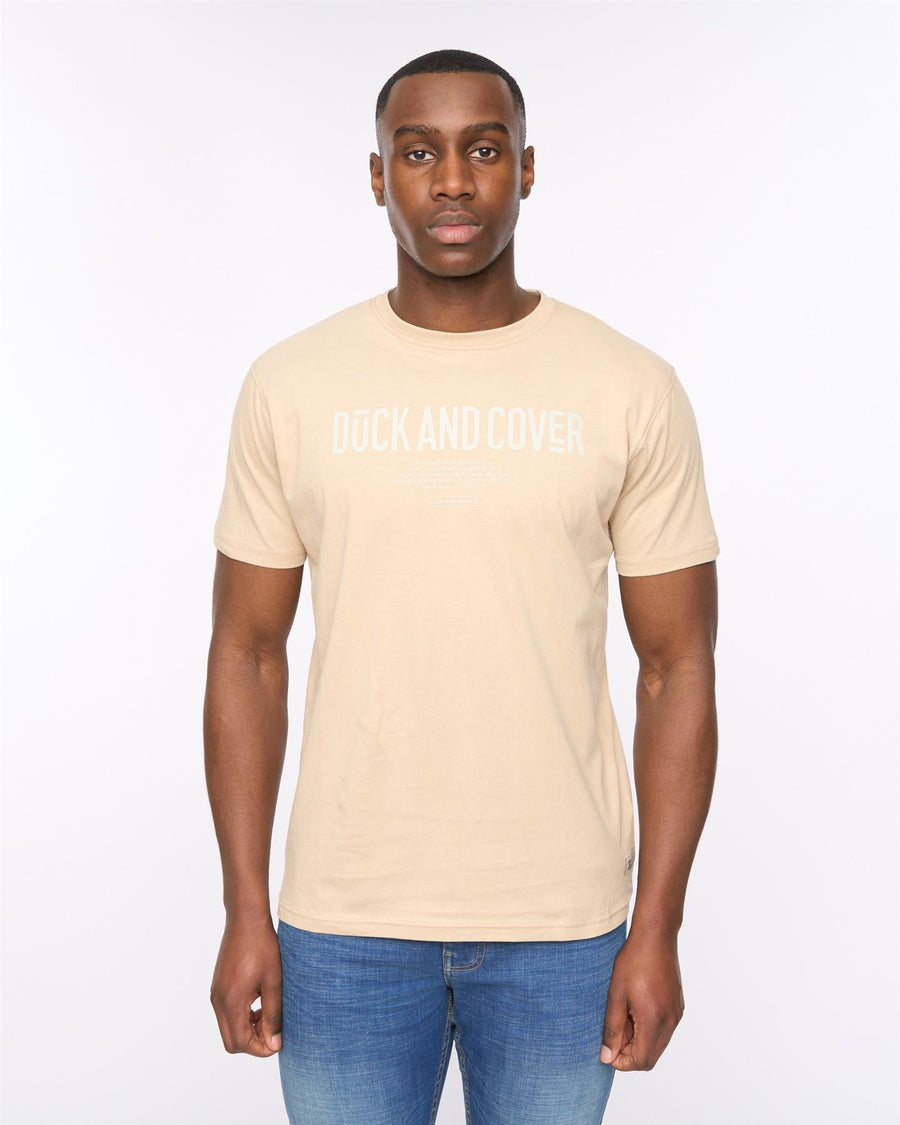 Mens Pittifore T-Shirt Stone