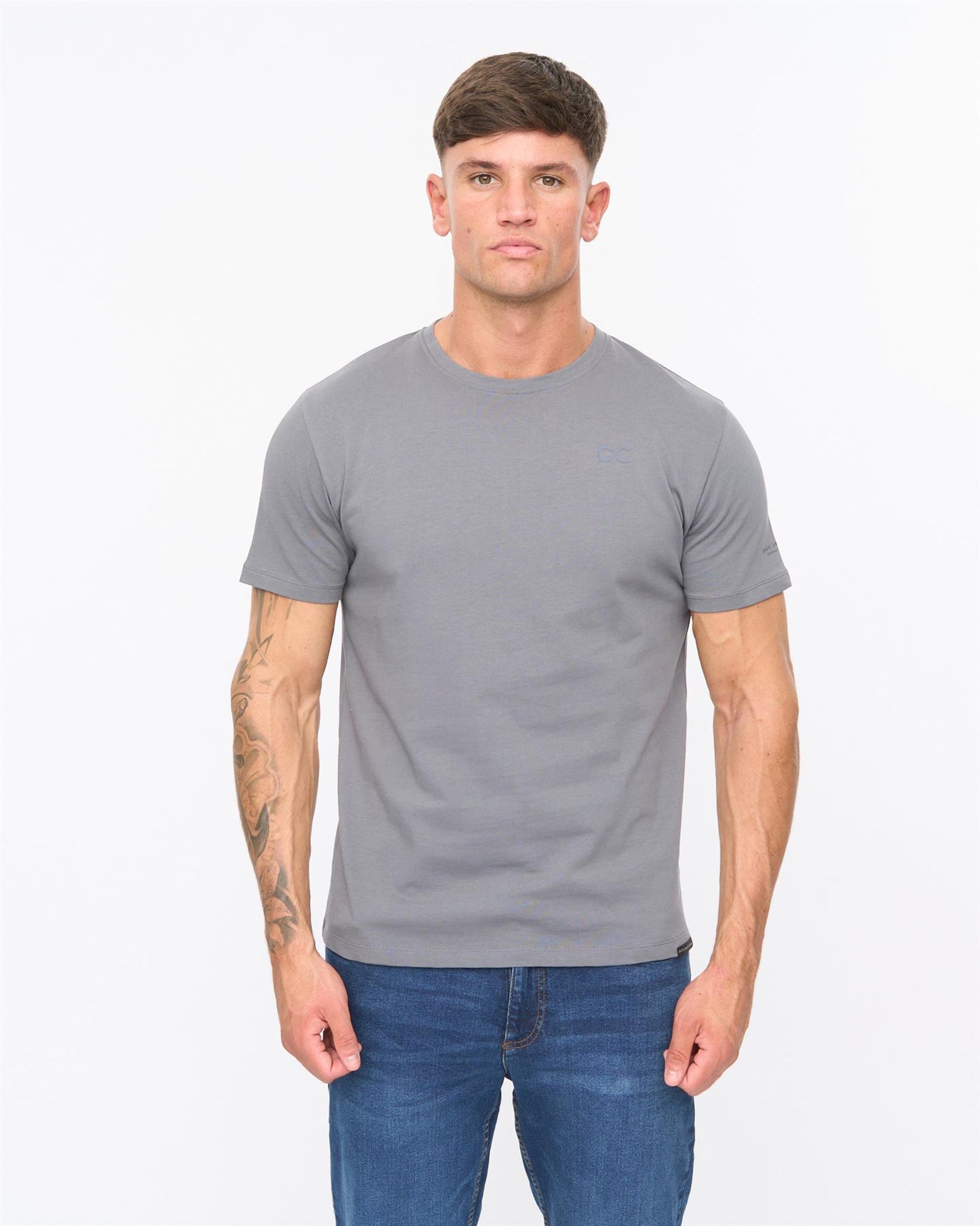 Mens Trimlines Heavy T-Shirt Petrol