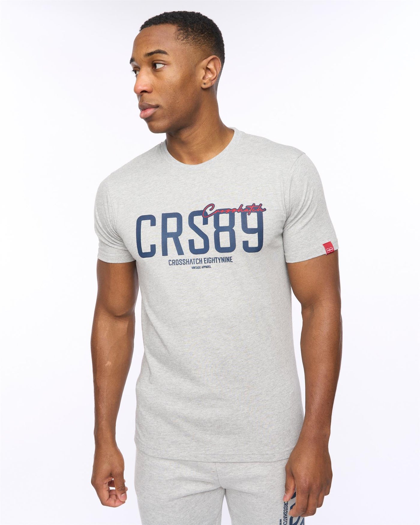 Mens Ellsworth T-Shirt Grey Marl