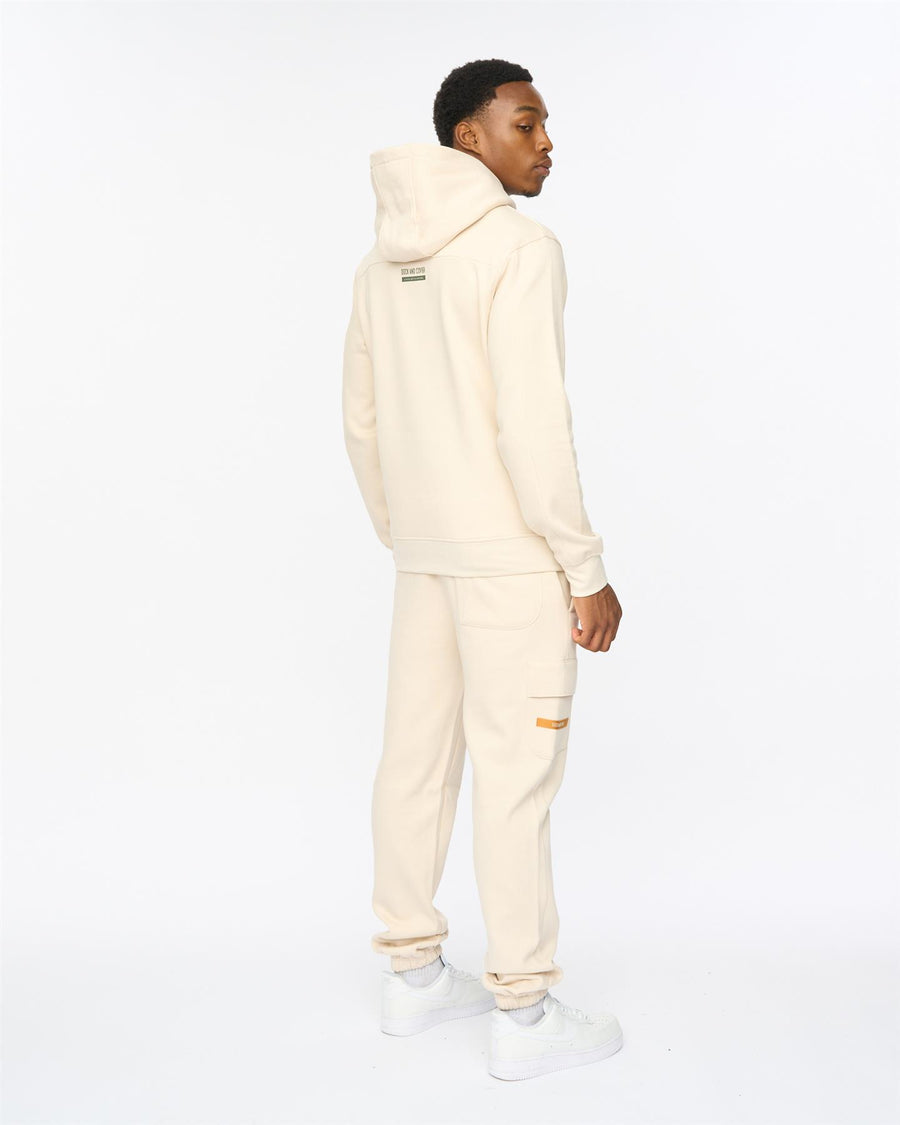 Mens Adamsberg Hoodie & Joggers Set Off White