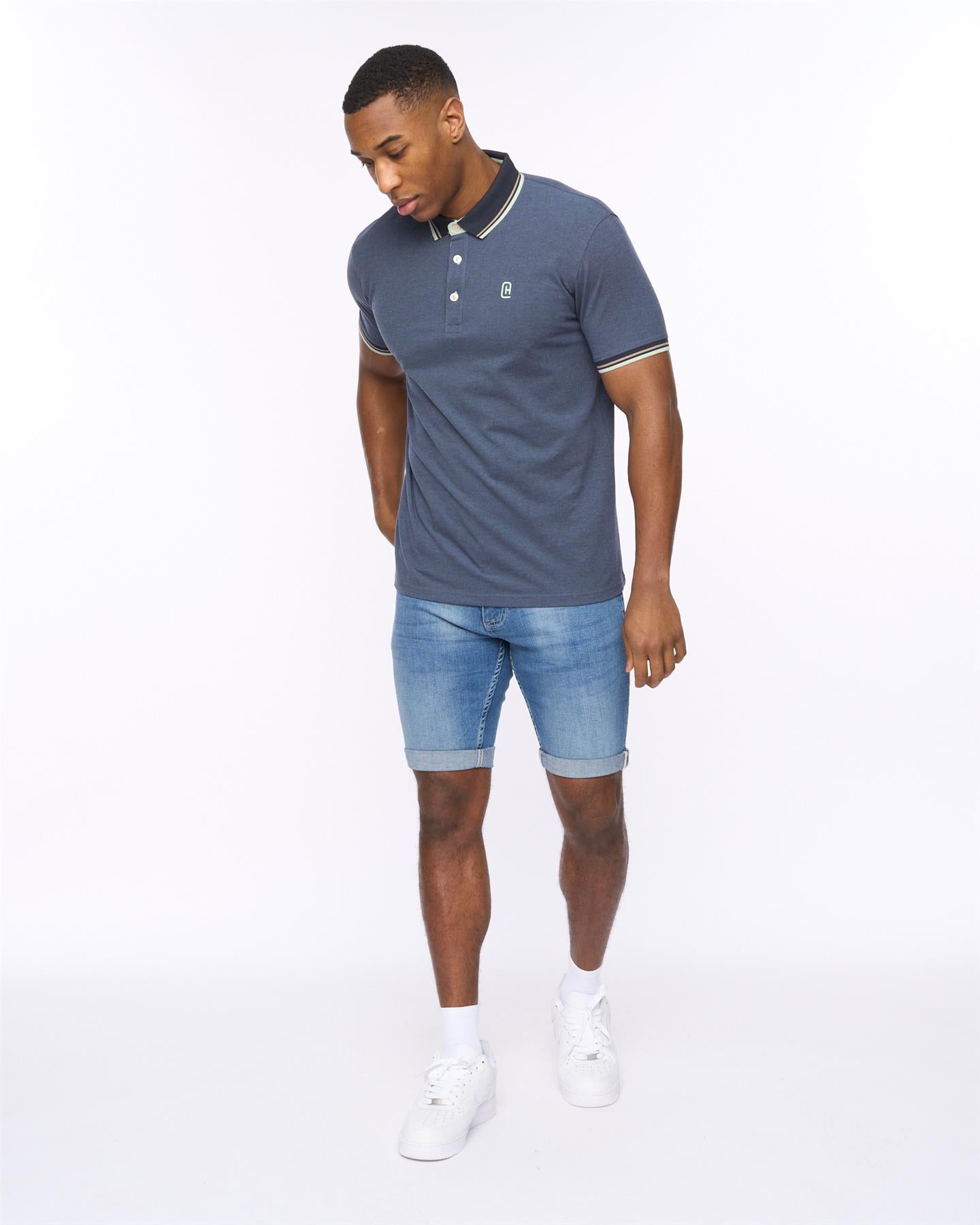 Mens Shellworth Polo Navy