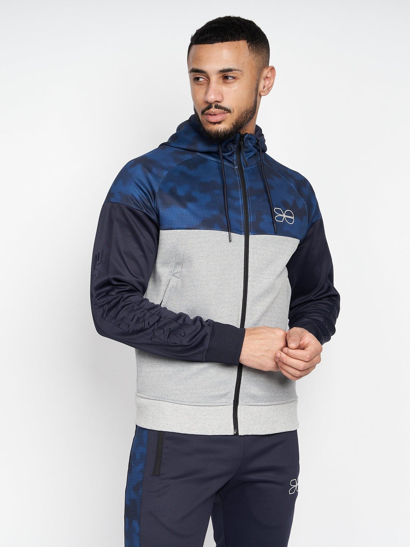 Mens Shenmoore Tracktop Navy